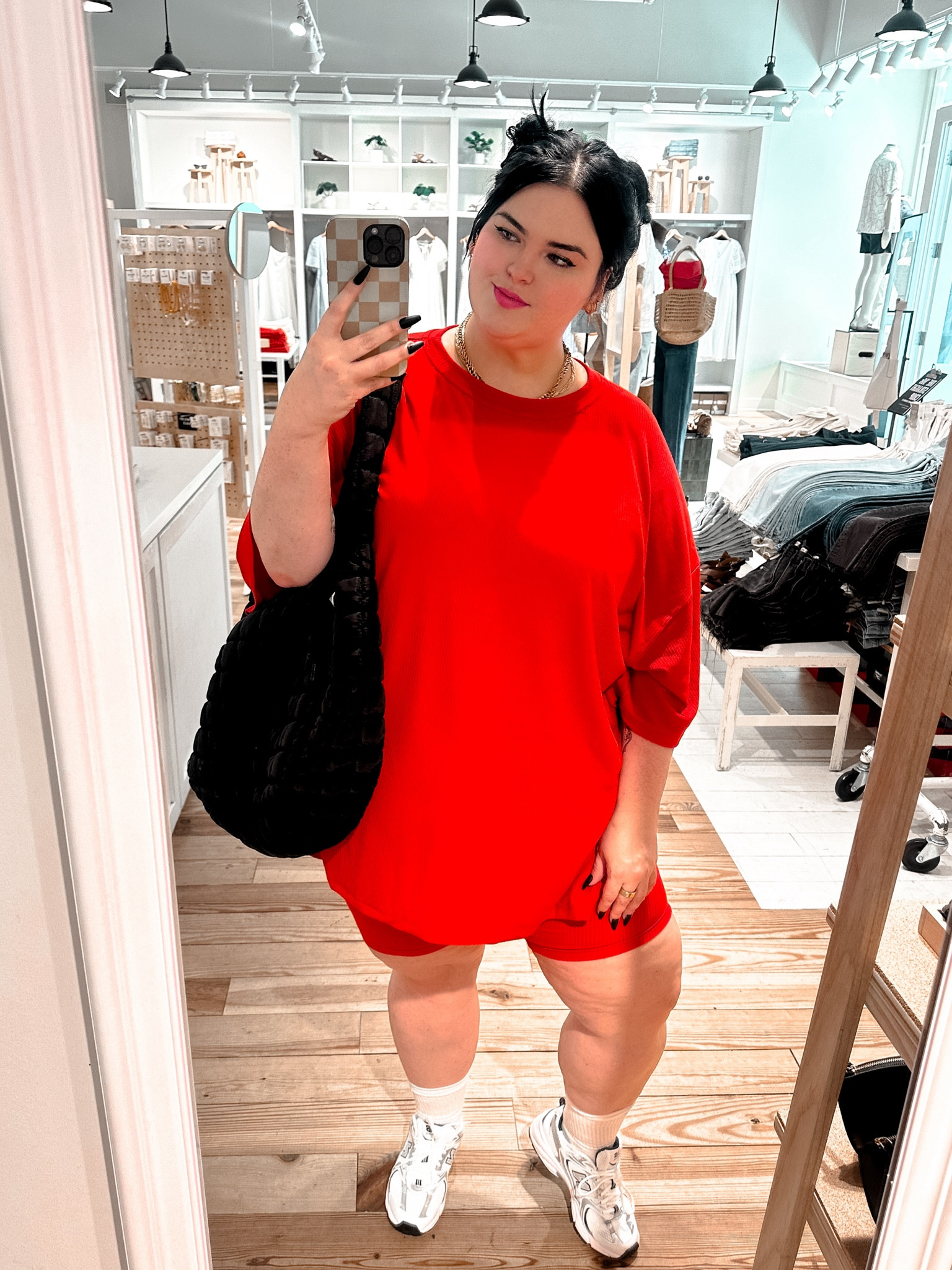 Cute and comfy errands outfit from dressed in lala  

#LTKPlusSize #LTKStyleTip