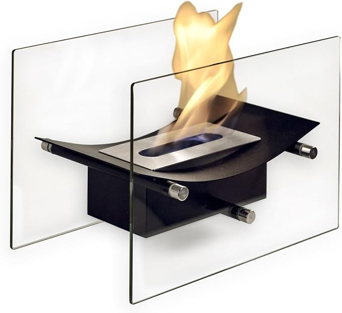 Bio Fires - Bow Bio Ethanol Burner Black | Amazon (UK)