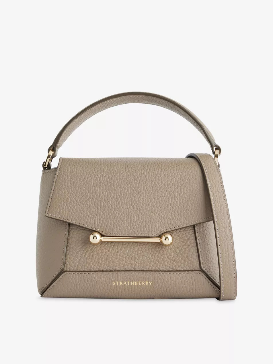 Mosaic Nano Leather Top Handle Bag | Selfridges