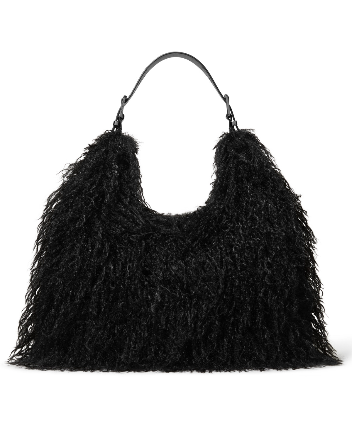 Michael Kors Nolita Large Hobo Shoulder Bag - Black | Macy's