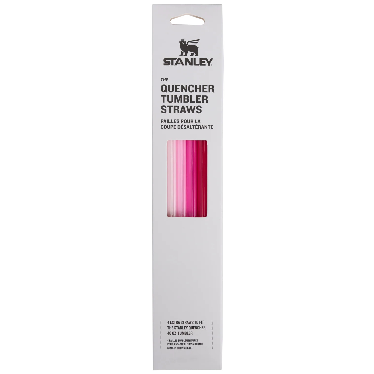 Replacement Straw 4 Pack | 40 OZ Quencher Tumbler | Stanley | Stanley 1913 (US)