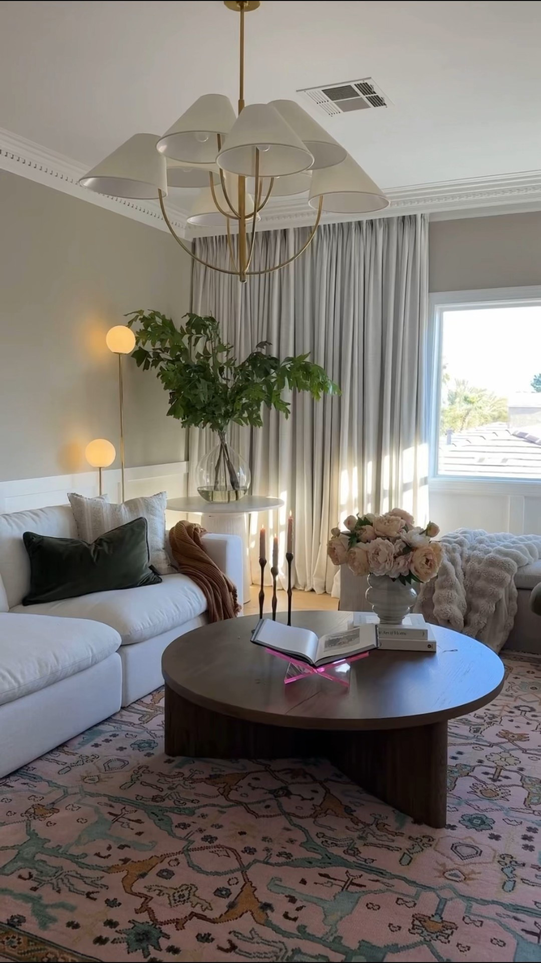 Living room 

Coffee table, couch, floor lamp, bench, book holder, candle 

#LTKdayinmylife #LTKSeasonal #LTKHome