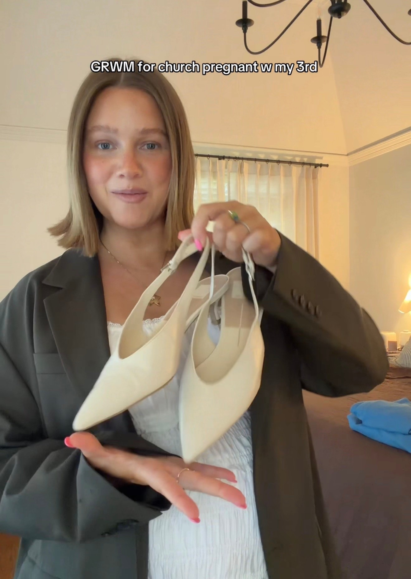 Can’t go wrong with a cream kitten heel they just go with everything and elevate any outfit! 

#LTKgrwm