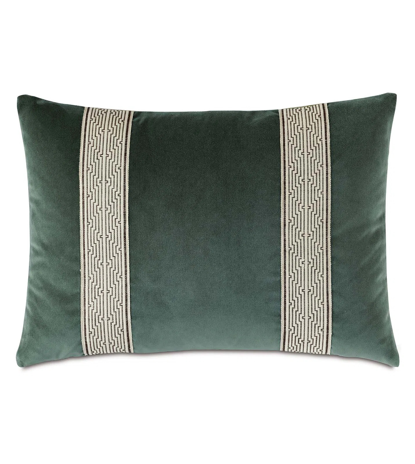 Echo Velvet Lumbar Pillow Cover & Insert | Perigold