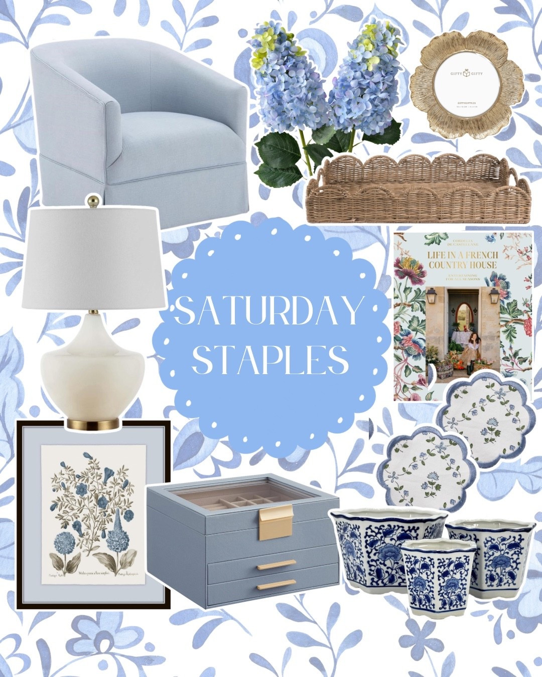 Saturday Staples but make it blue & beautiful 🩵✨ These are those tried-and-true pieces that never go out of style — cozy, classic, and perfect for layering into your home year-round!

Tap to explore these staple favorites!

blue home staples, classic decor finds, timeless home pieces, traditional style decor, curated home favorites, grandmillennial, Amazon

#LTKHome #LTKSeasonal #LTKSaleAlert