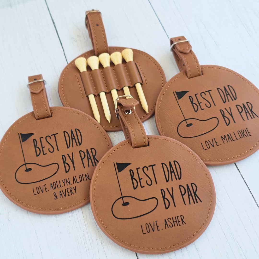 Fathers Day Gift Golf, Best Dad by Par, First Fathers Day, Personalized Gift for Him, Golf Coach ... | Etsy (US)