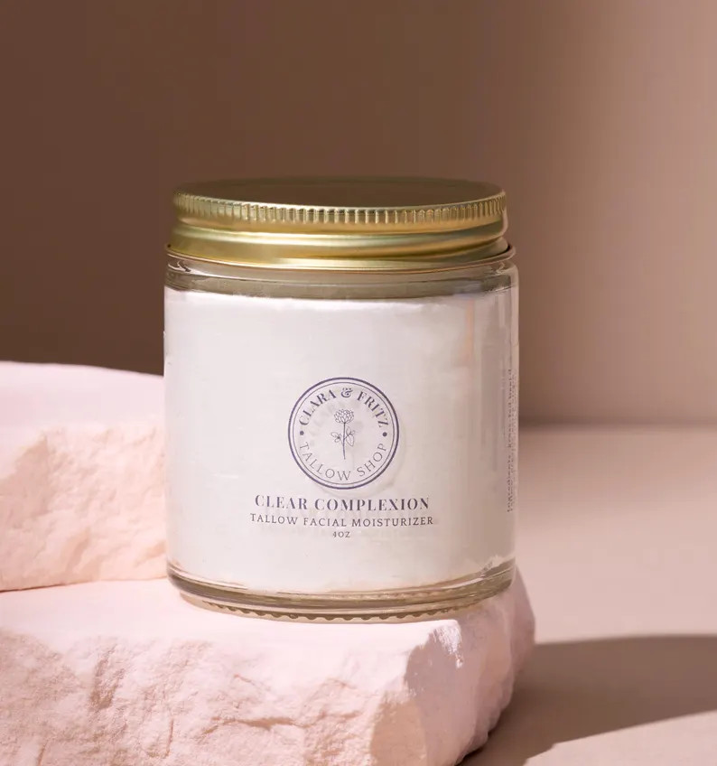 Clear Complexion Daily Facial Moisturizer by Clara and Fritz - Etsy | Etsy (US)