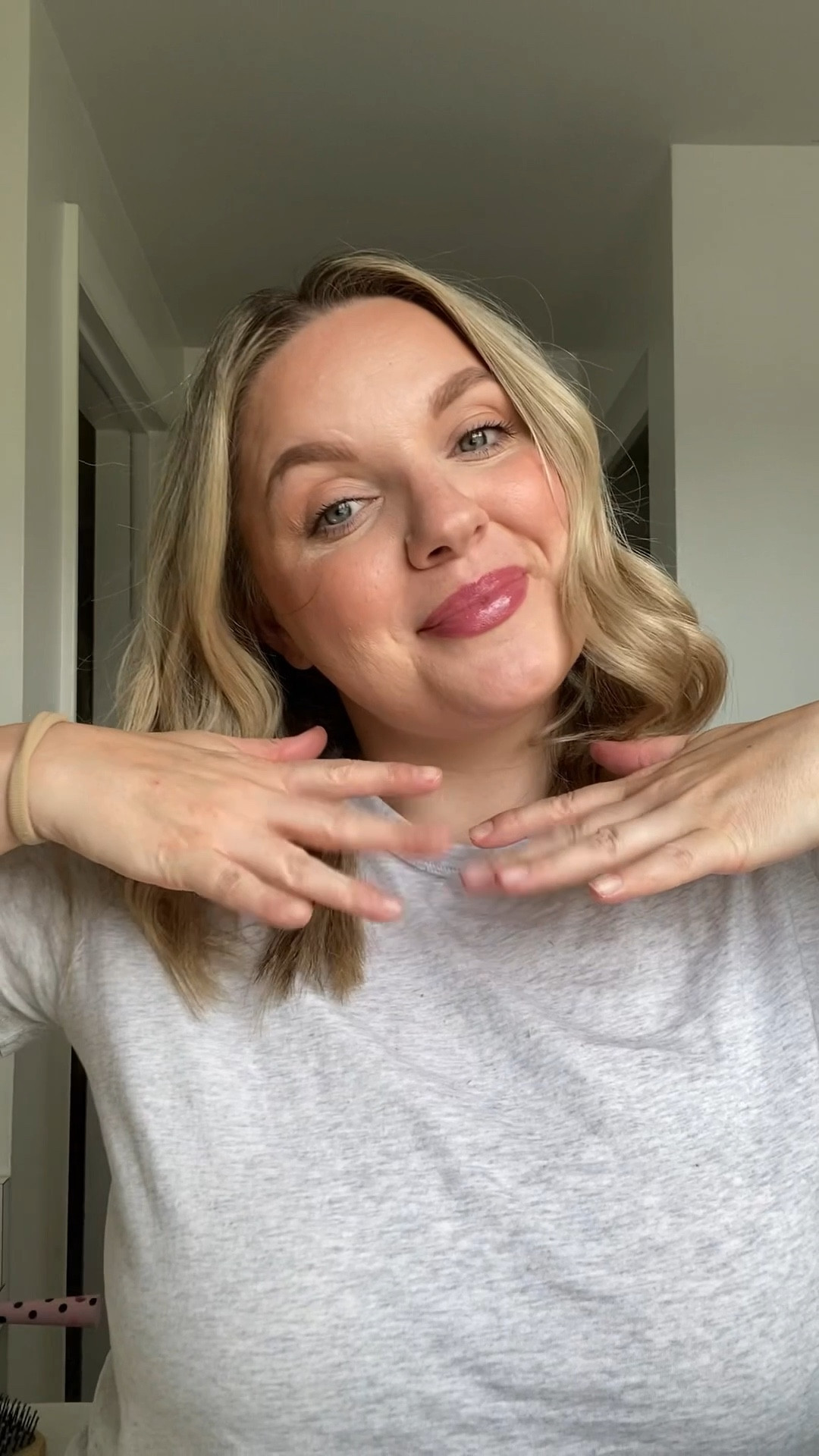 What getting ready looks like most days. 20/10 recommend getting baby carrier if you don’t have one. Especially if you have multiple kiddos and need to be hands free. It’s been so incredibly helpful during outings, getting chores done, making dinner …. Really all the things. 




#LTKFindsUnder100 #LTKBeauty #LTKFindsUnder50