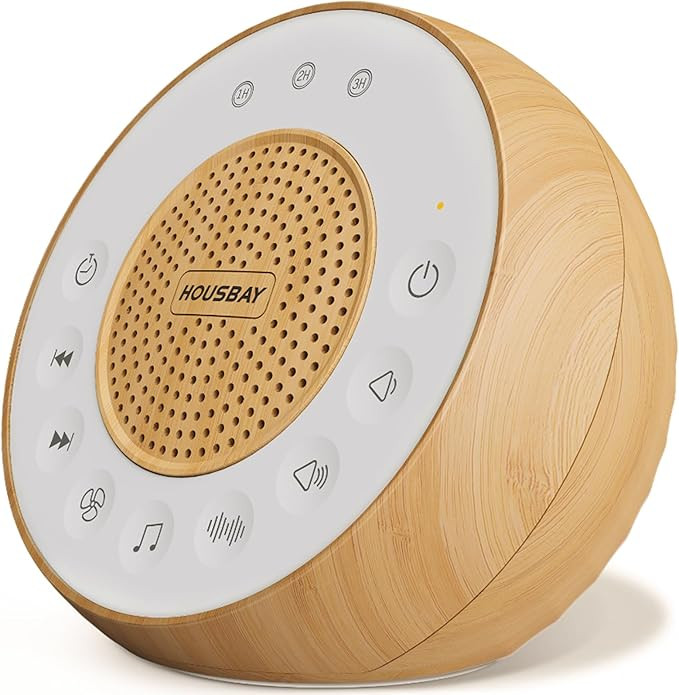 Housbay White Noise Sound Machine for Sleeping, 31 Soothing Sounds, Small Sleep Machine for Adult... | Amazon (US)