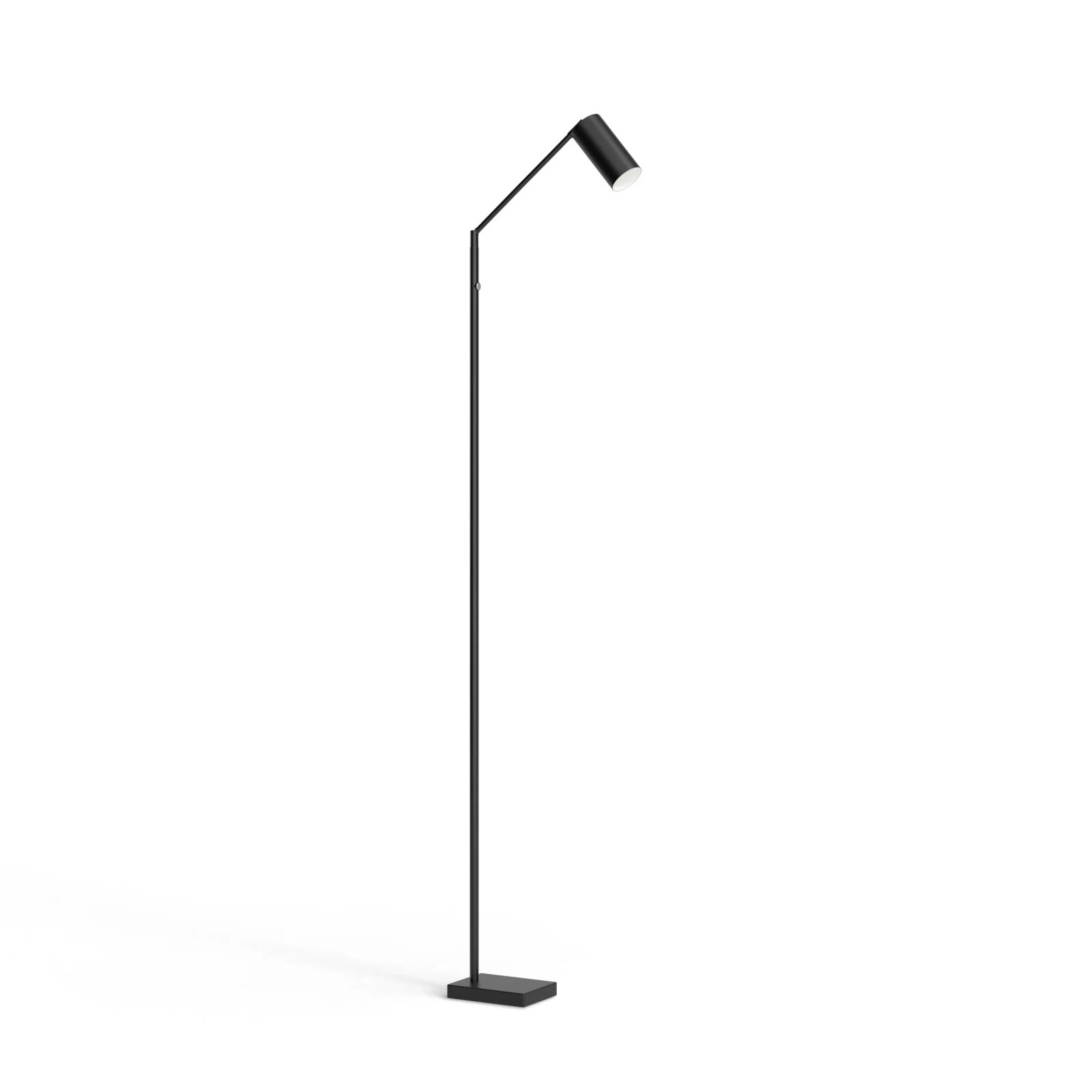 Koen 69'' Black Painted Metal LED Task Floor Lamp | Wayfair North America
