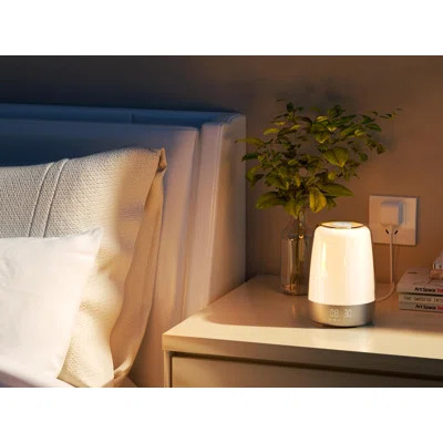 Touch Wake Up Night Light With Sunrise Simulation Alarm Clock Nursery Lamp For Kids, Heavy Sleepers, Bedroom, Sleep Aid, Nightlight, Daylight, 6 Color | Wayfair North America