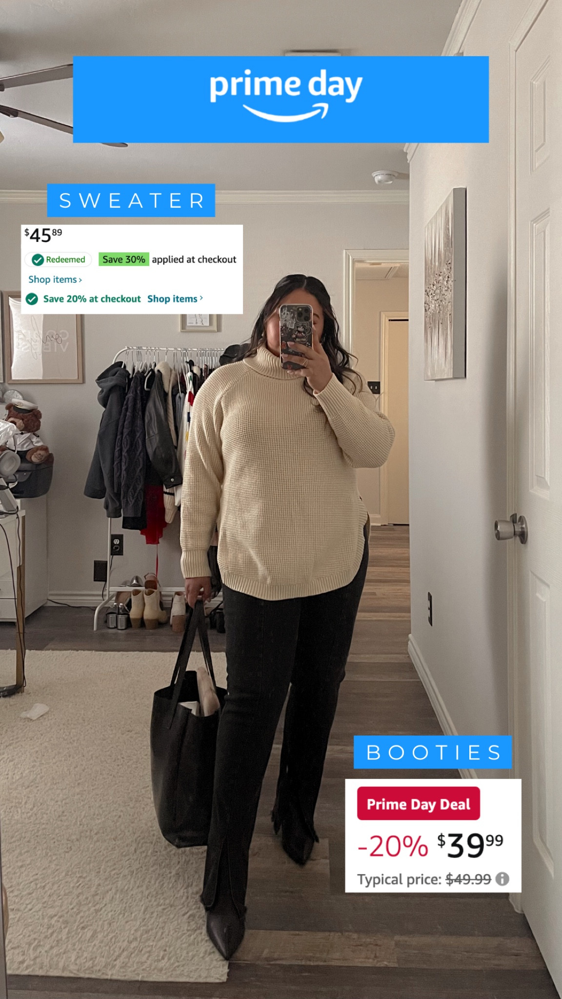 Prime day sales!

Amazon prime, Amazon fashion, Amazon finds, prime day sale, prime day finds, cream sweater, pointed black booties, fall outfit, fall fashionn

#LTKFindsUnder50 #LTKSaleAlert #LTKMidsize