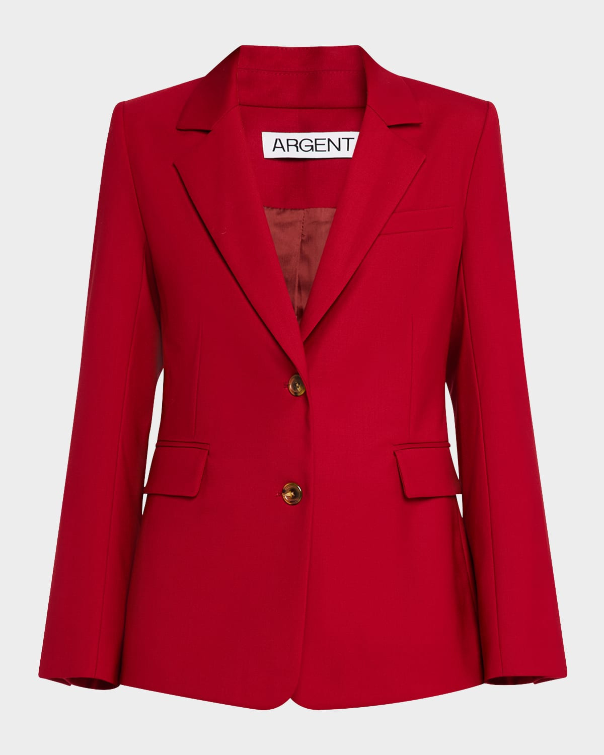 Two-Button Seasonless Wool Blazer | Neiman Marcus
