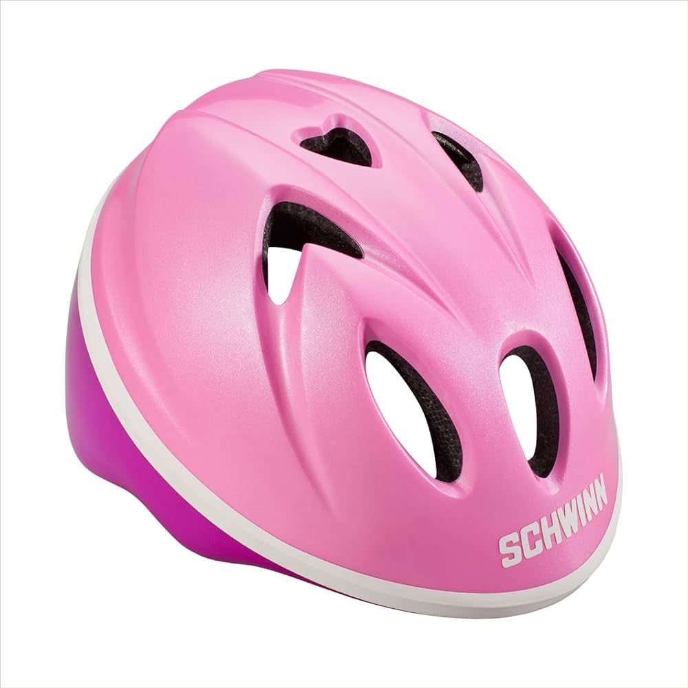 Schwinn Classic Toddler and Baby Bike Helmet, Dial Fit Adjustment, Kids Age 1 - 5 Year Olds, Girl... | Amazon (US)