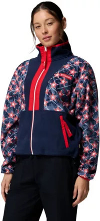 Columbia Women's Team USA 2026 Full Zip Fleece Jacket | DICK'S Sporting Goods
