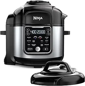Ninja OS401 Foodi 12-in-1 XL 8 qt. Pressure Cooker & Air Fryer that Steams, Slow Cooks, Sears, Sa... | Amazon (US)