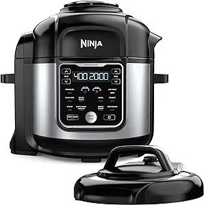 Ninja OS401 Foodi 12-in-1 XL 8 qt. Pressure Cooker & Air Fryer that Steams, Slow Cooks, Sears, Sa... | Amazon (US)