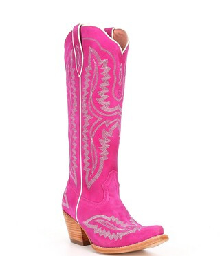 Casanova Tall Suede Western Boots | Dillard's