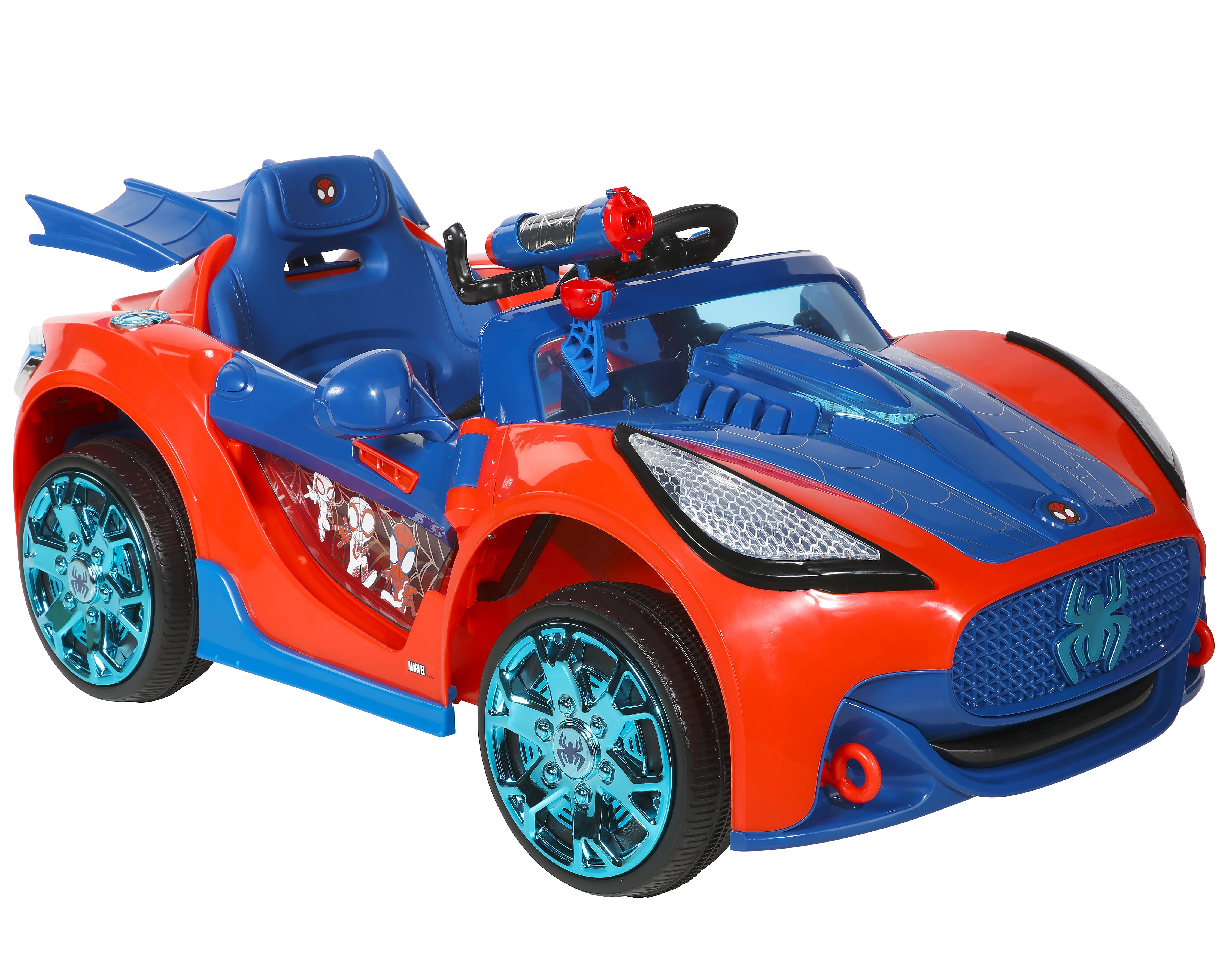6 Volt Spider-Man Supercar Ride On Toy by Dynacraft | Walmart (US)