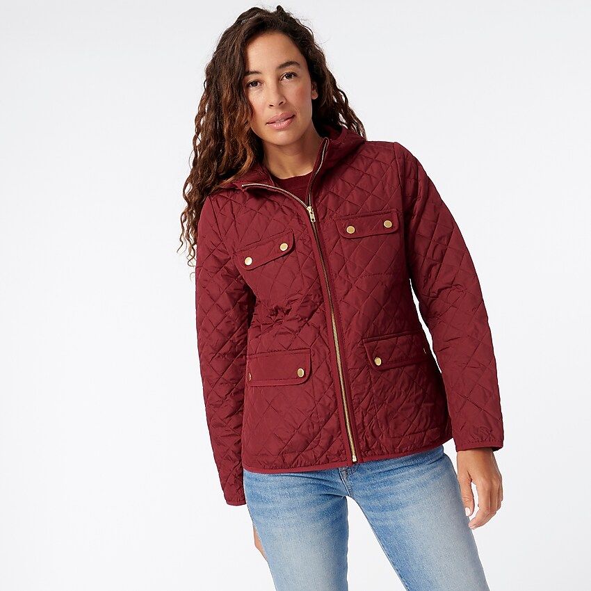 Quilted field jacket with PrimaLoft® | J.Crew US