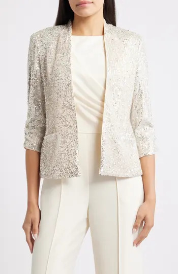 Sequin Blazer, NYE Party Blazer, NYE Sequin outfit, Christmas Eve Party | Nordstrom