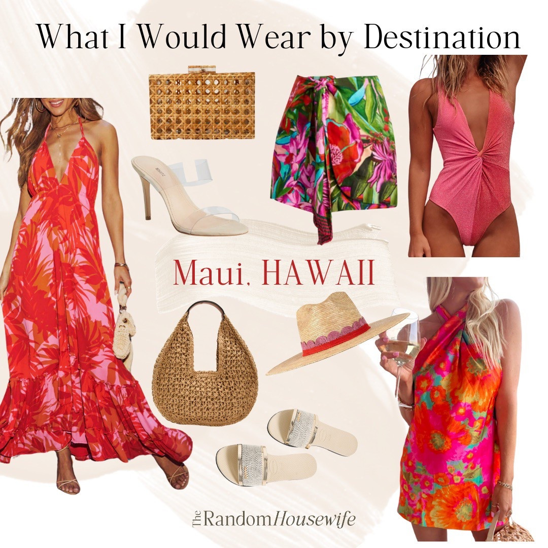 What I Would Wear by Destination 

Maui • Hawaii 

#LTKSwim #LTKTravel #LTKSeasonal