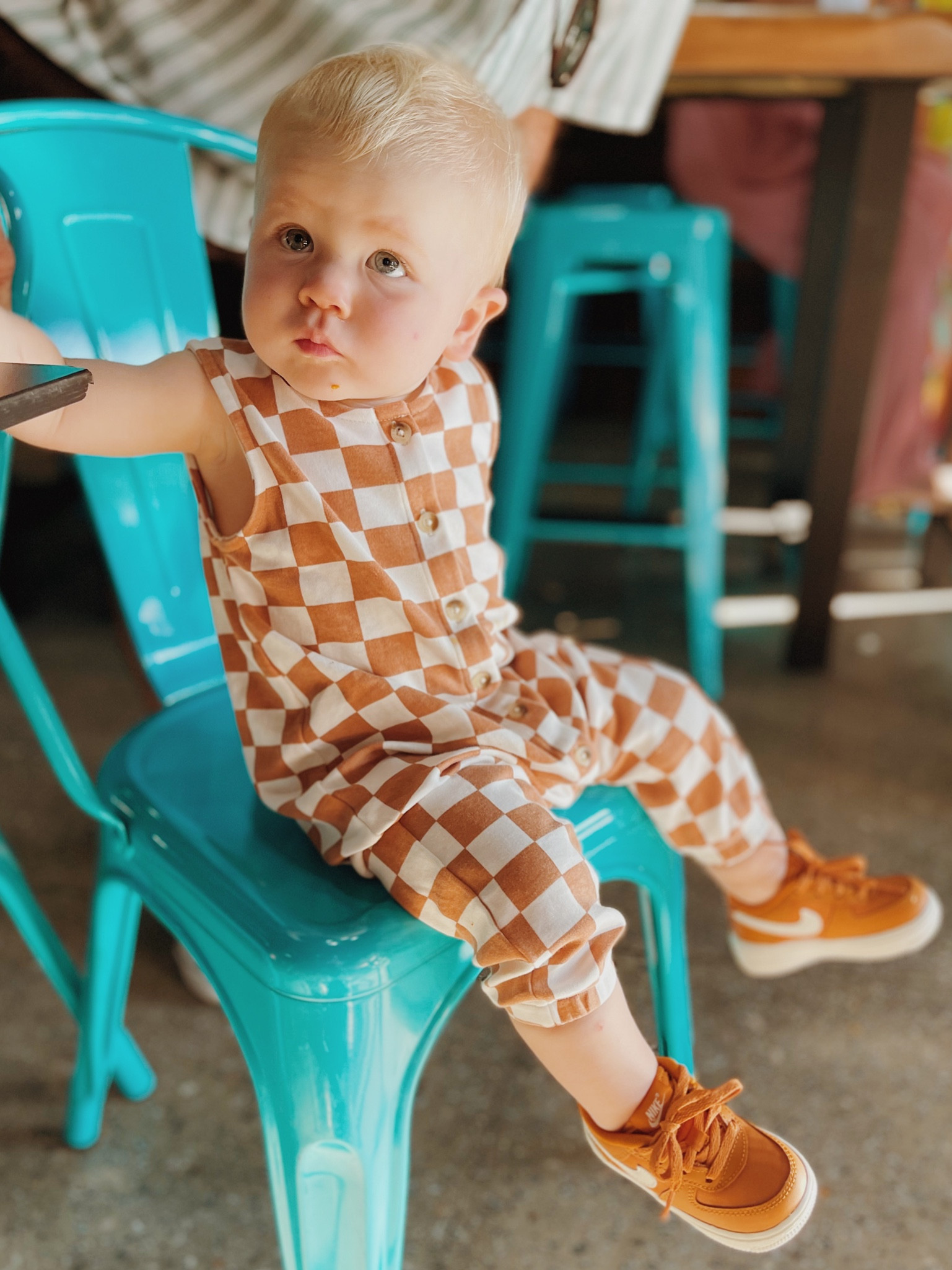 Baby style, Nikes, checkerboard 

#LTKsalealert #LTKshoecrush #LTKkids