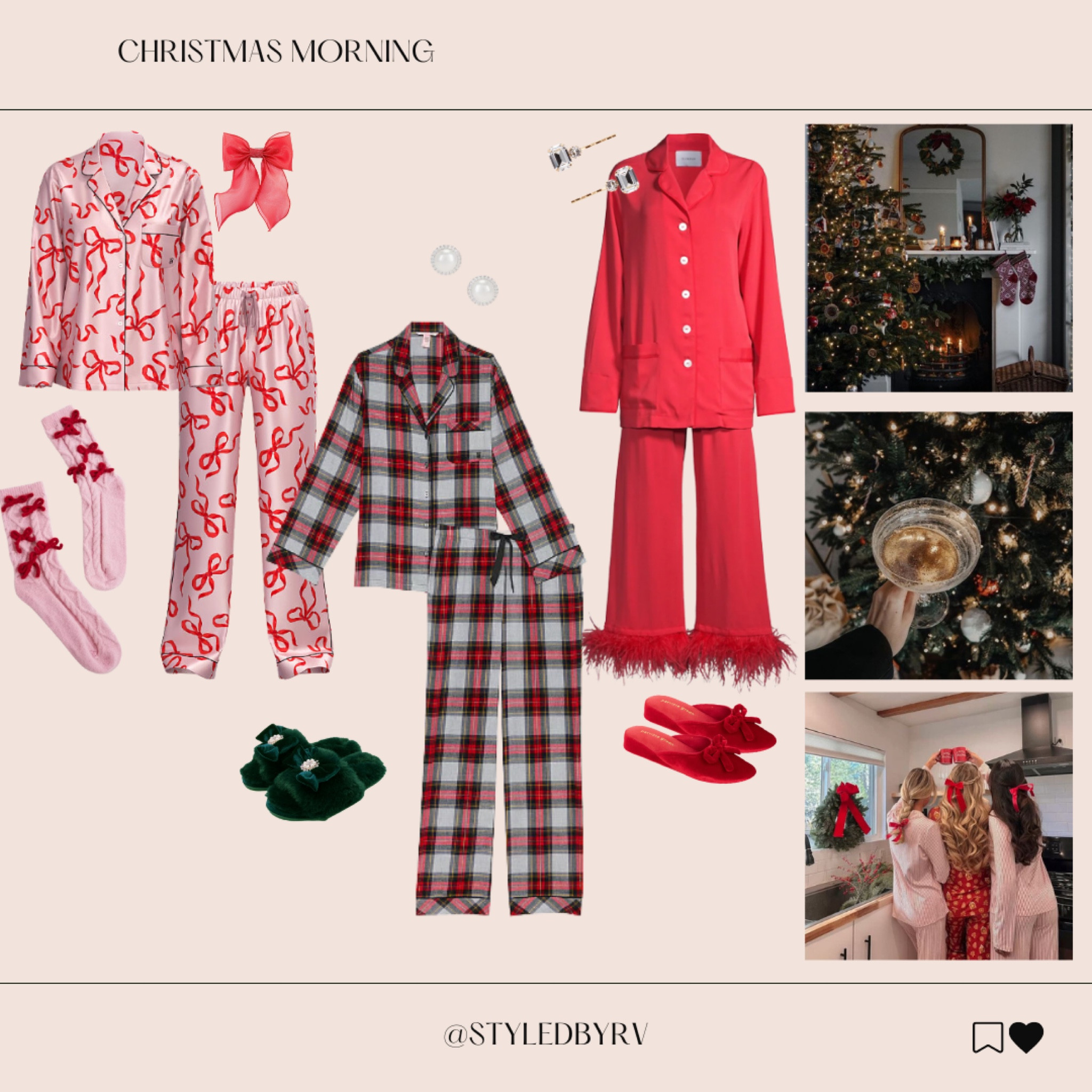 chic and cozy Christmas morning pajamas for mimosas and presents 🥂🎅🏼🎁

#LTKHoliday #LTKStyleTip