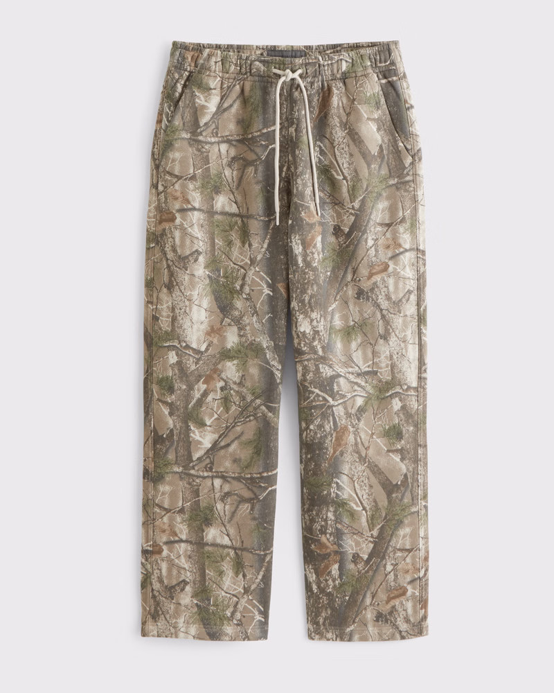 Essential Baggy Open-Hem Sweatpant | Abercrombie & Fitch (US)