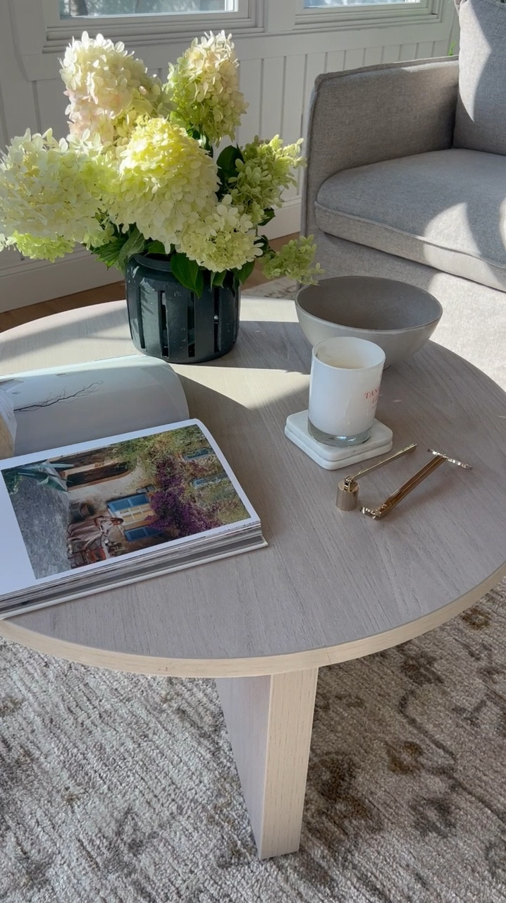 Coffee Table Styling
Coffee table book, coffee table decor, round coffee table, living room design, office design

#LTKStyleTip #LTKHome #LTKParties