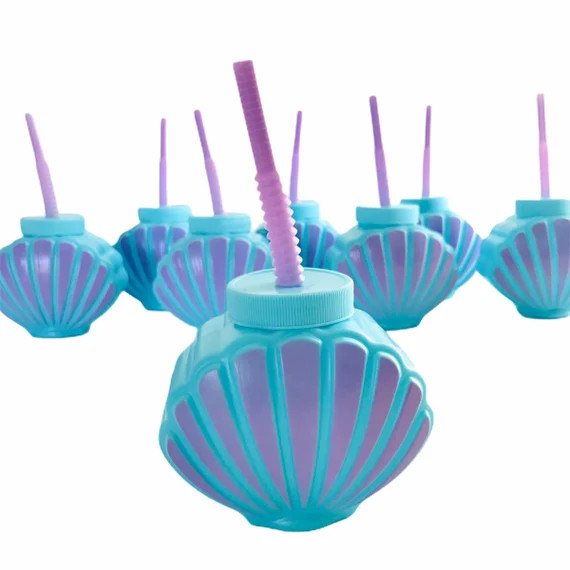 Mermaid Party Favor Cups  Under the Sea Party Decorations | Etsy | Etsy (US)