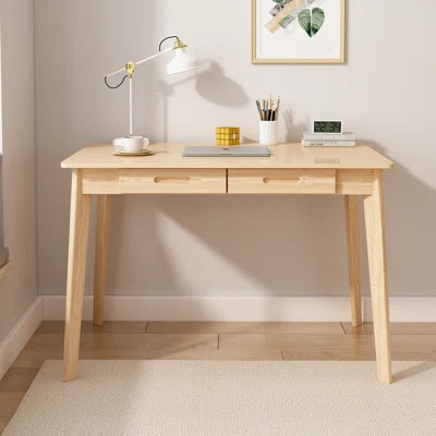 Latwon Wooden Desk | Wayfair North America