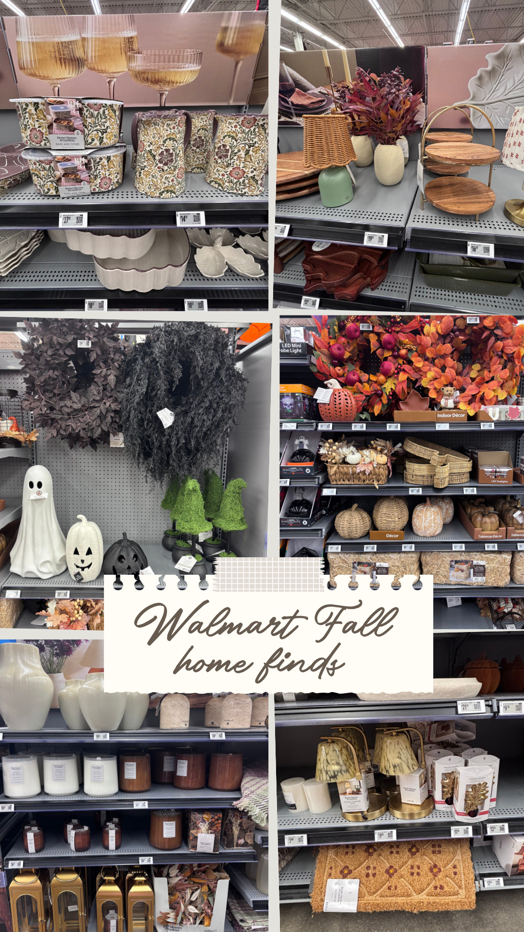 Walmart has so many cute fall home decor finds 🍁🏡 

Walmart fall decor, fall home decor, affordable fall decorations, Walmart home finds, cozy fall home, autumn decorating ideas, fall decorating on a budget, seasonal home decor
#WalmartFinds #WalmartHome #WalmartFallDecor #FallHomeDecor #FallDecor #AutumnDecor #CozyHome #FallDecorating #HomeDecorFinds #AffordableHomeDecor #FallVibes #CozyFall #HomeDecorInspo #WalmartHaul #FallShopping #MomFinds 

 #LTKSeasonal #LTKHome