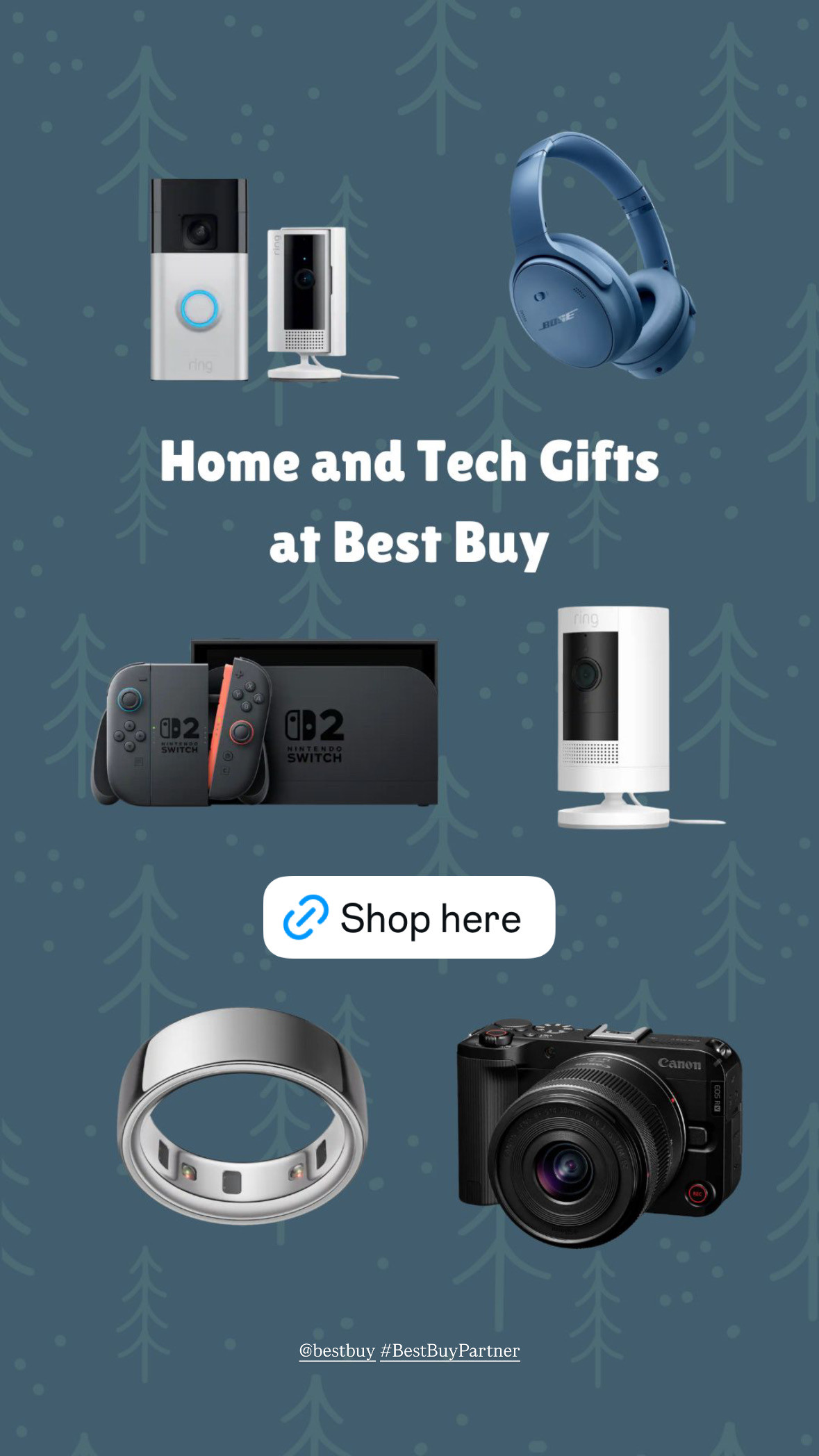 #BestBuyPartner Pulled together a few of my favorite gift ideas from @BestBuy this season. A little mix of fun and practical. 🎁 treat your loved ones (or yourself!) to these top gifts! 

 