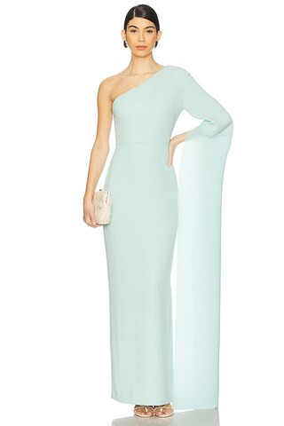 SOLACE London Sylvia Maxi Dress in Opal from Revolve.com | Revolve Clothing (Global)