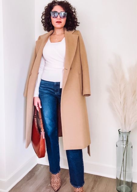 Elevated jeans outfit, wool coat, winter outfit, wool coat 

#LTKstyletip