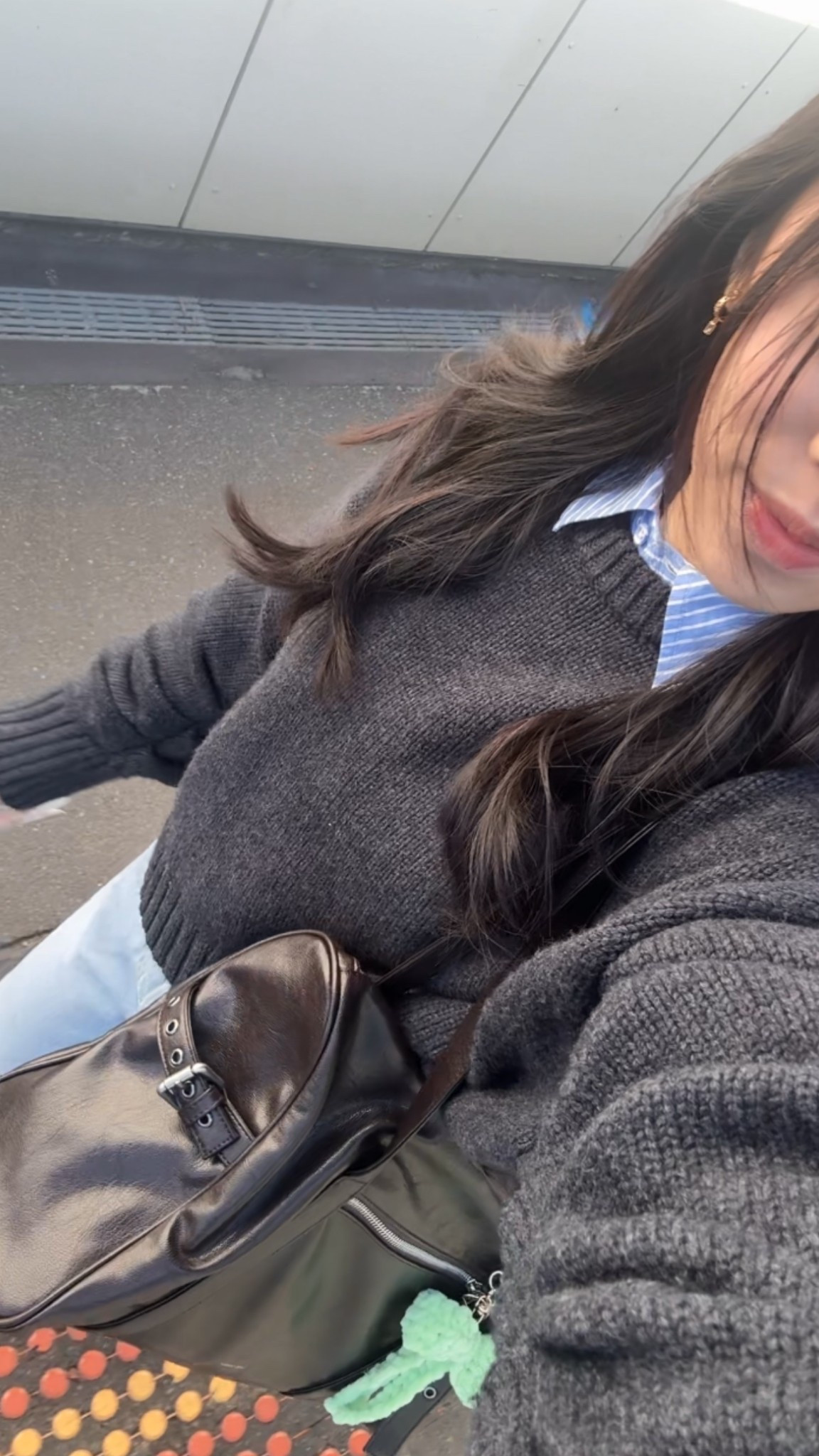 layering ideas for winter outfits❄️☁️ 

ft.  a perfectly chunky oversized knit from DISSH, on top of a striped shirt I purchased overseas! 


#LTKworkwear #LTKwinter #LTKaustralia