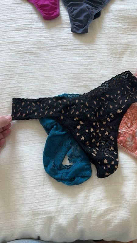 I found a new favorite underwear! I love Hanky Panky original rise thong and have been wearing them for years. I tried a new style they recently released and think I love them even more. They are so soft and like wearing nothing at all. They fit tts  

#LTKOver40 #LTKVideo #LTKMidsize