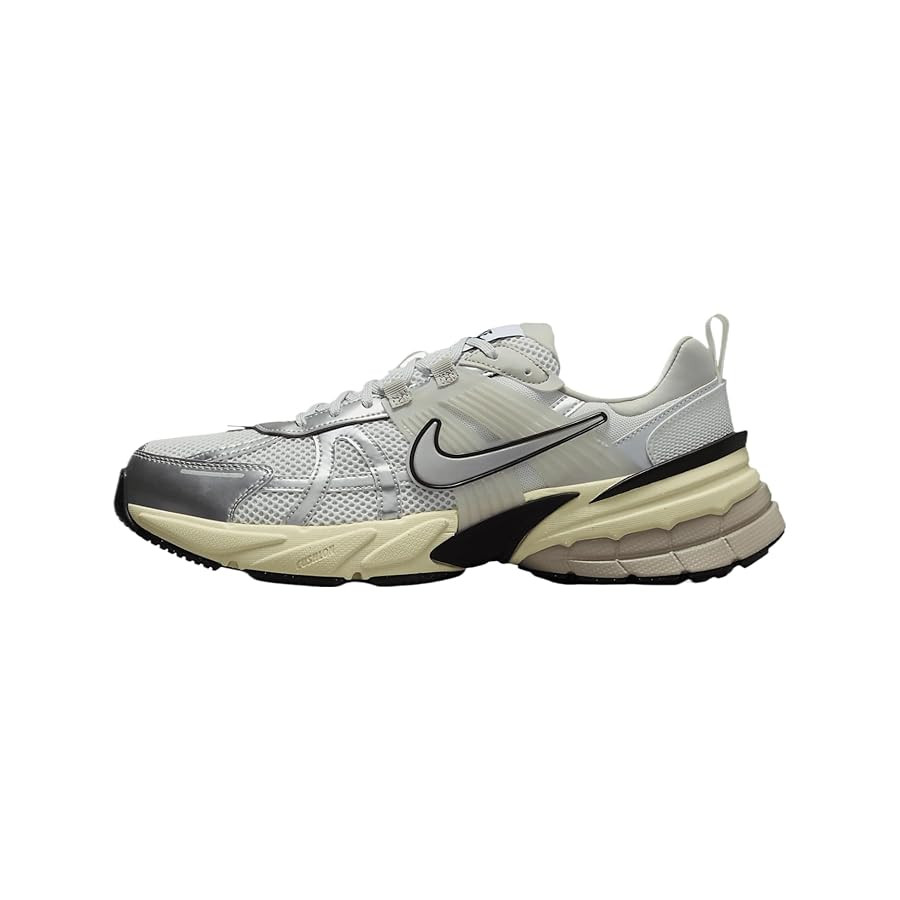 Nike V2K Run Shoes (HJ4497-100, Summit White/Pure Platinum/Light Iron Ore) Size 9 | Amazon (US)