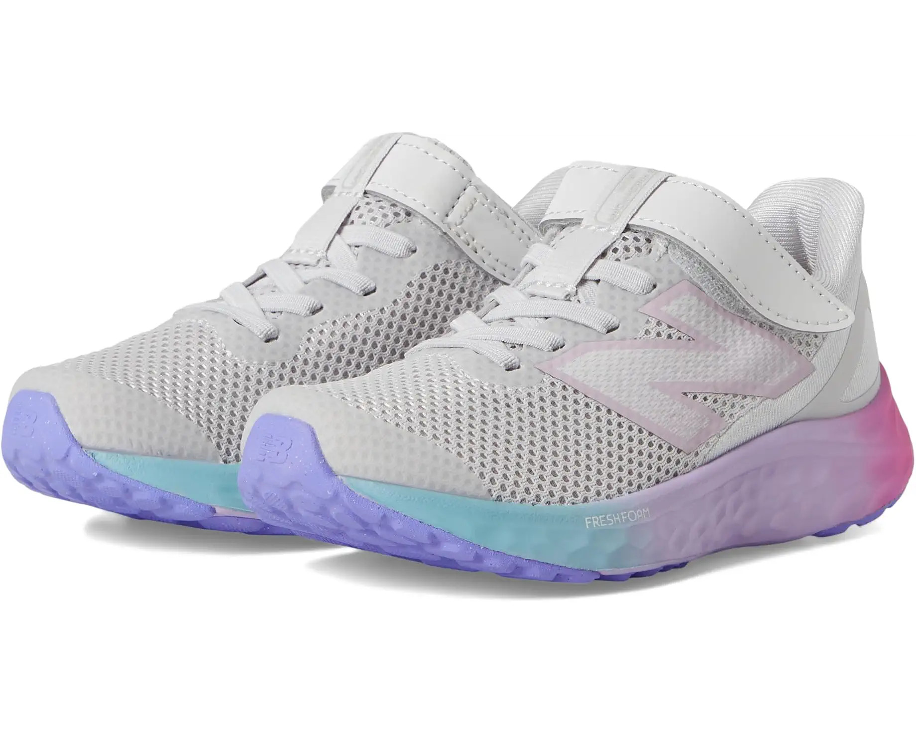 Kids New Balance Kids Fresh Foam Arishi v4 Bungee Lace with Top Strap (Little Kid) | Zappos.com