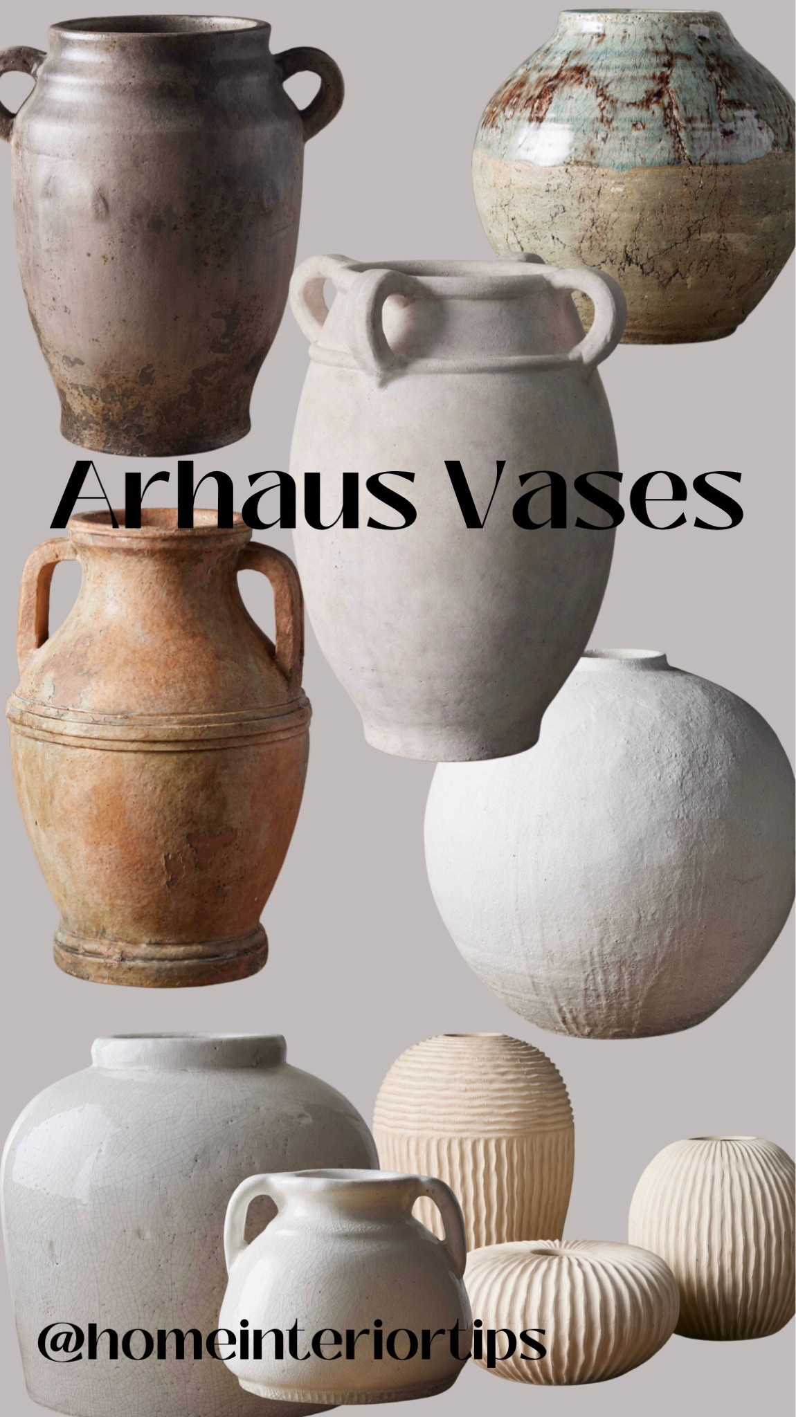 Gorgeous Arhaus Vases