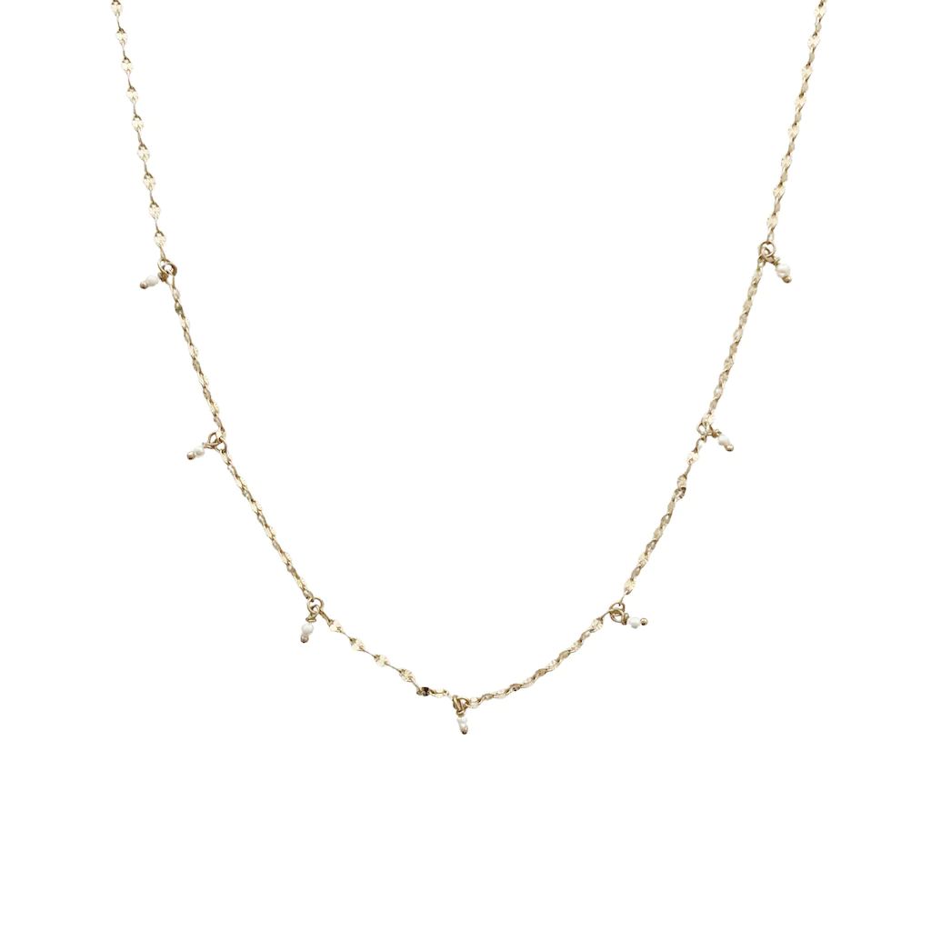 Margo Pearl Drop Necklace | HONEYCAT Jewelry