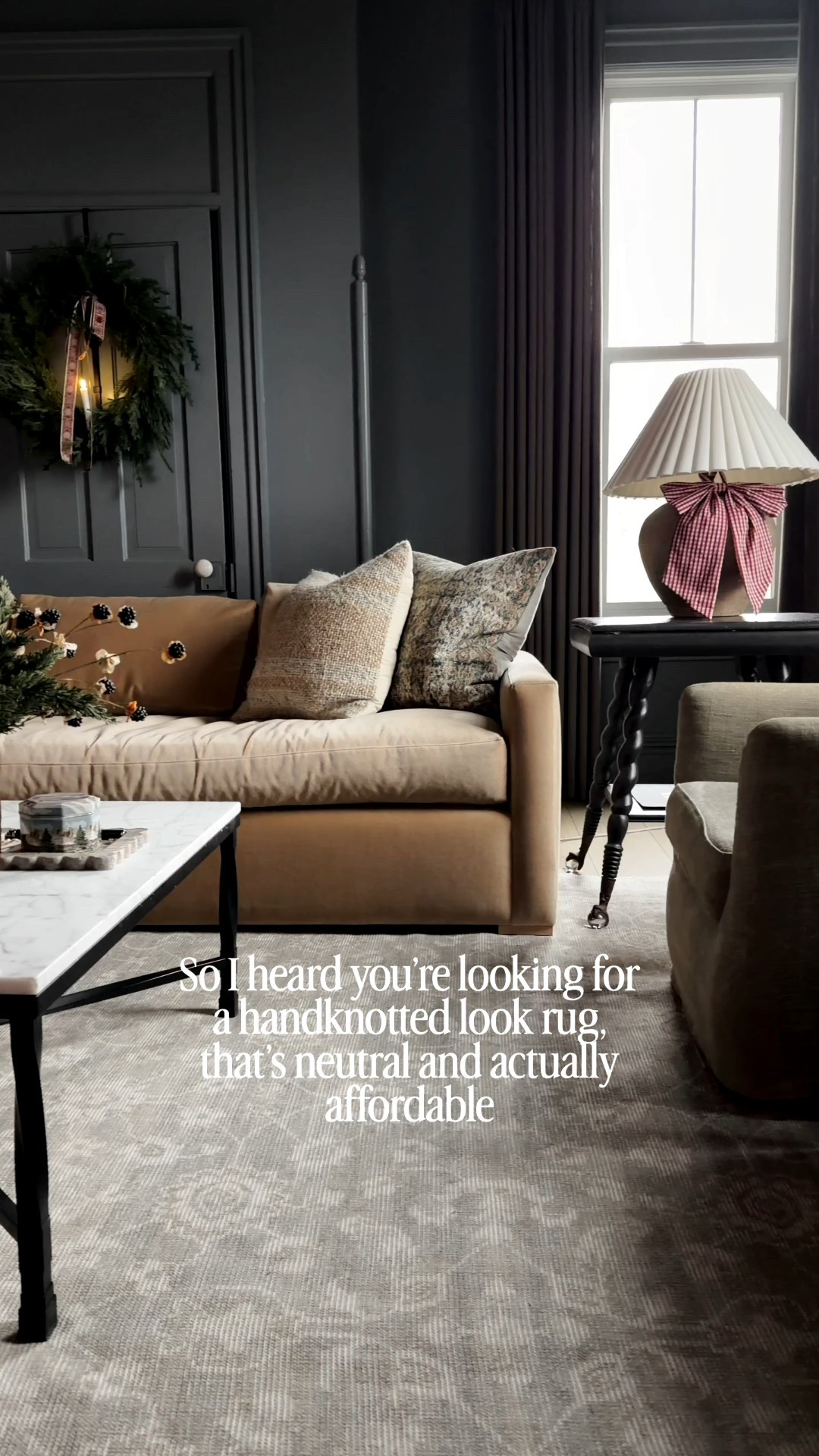 @nabelanoorhome This rug completely won me over. It has that soft vintage inspired, old world floral look that feels elegant but still relaxed. The washed gray and cream tones are lighter in color, which is exactly why it works so well with my darker walls. It brightens the space in a really calm, classic way without fighting anything else in the room. The texture has that natural, collected feel I love, and the palette pulls every shade from my living room so everything ties together.
#nabelanoorhome #nabelanoorhomexlivabliss @livabliss @nabelanoorhome @wayfair #fromloomtoroom

#wayfairpartner #ad #wayfair @wayfair 


#LTKSaleAlert #LTKCyberWeek #LTKHome