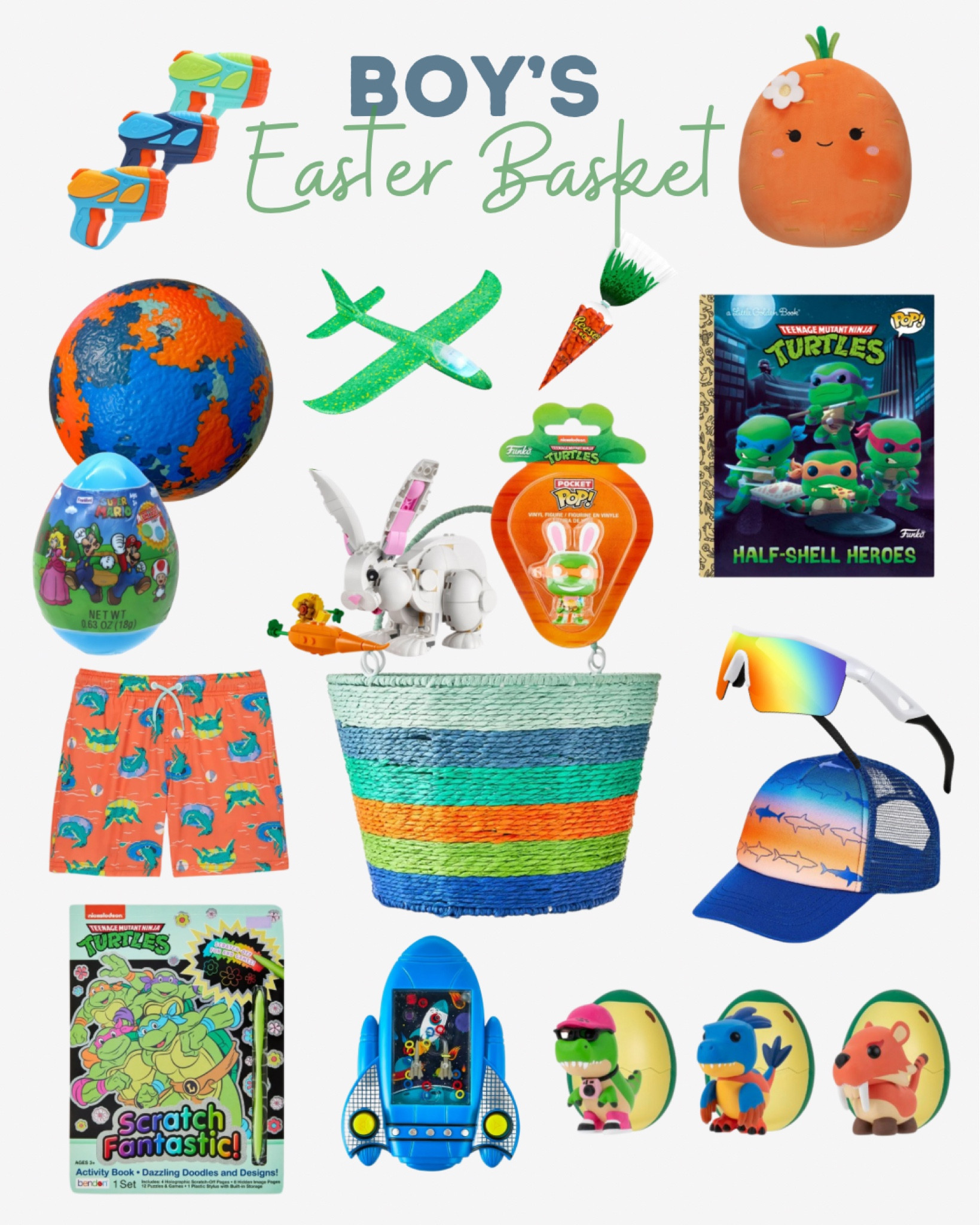 5-8 Year Boy Easter Basket; Easter finds; Walmart Easter; ninja turtles

#LTKkids #LTKfindsunder50 #LTKSeasonal