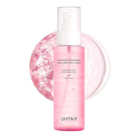 Intensive Soothing Collagen Jelly Mist, Deep Hydrating Pink facial mist, Elasticity Moisturizer, ... | Amazon (US)