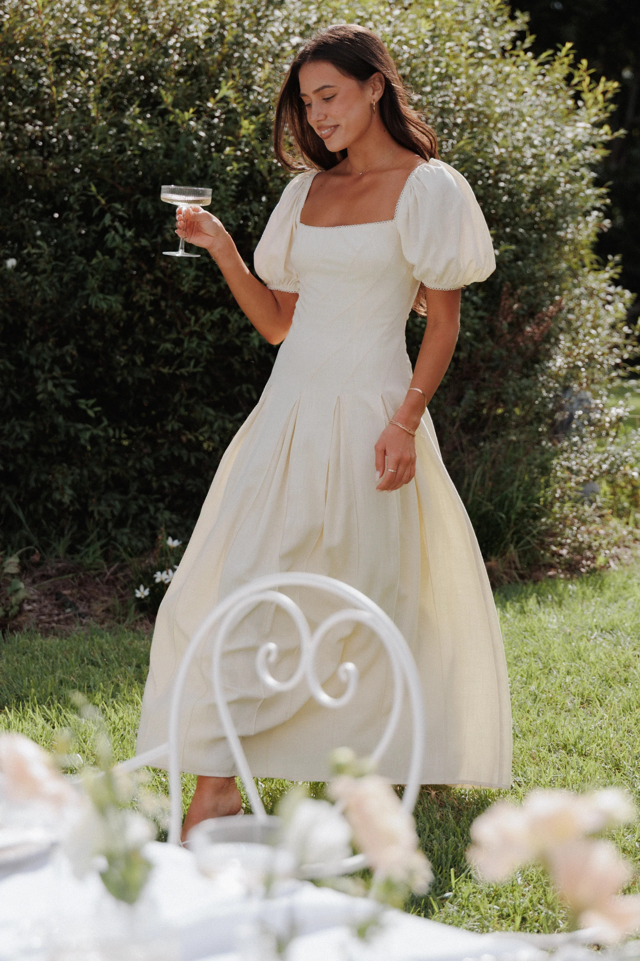 Kinlee Maxi Dress - Butter Yellow | Petal & Pup (US)