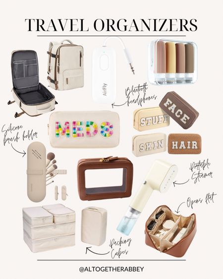 My top picks: travel organizers and packing essentials. These items are perfect for staying organized on the go and will help you maximize your space while packing! 

Travel essentials // travel organizers // packing cubes // toiletries bag // luggage // weekender bag // Amazon finds // Amazon travel must-haves #amazonfinds #travelorganizers #vacation #stoneycloverdupes  

#LTKbeauty #LTKtravel #LTKitbag