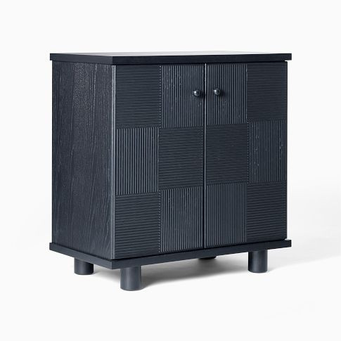 Hazel Pencil Reed Bar Cabinet (34") | West Elm (US)