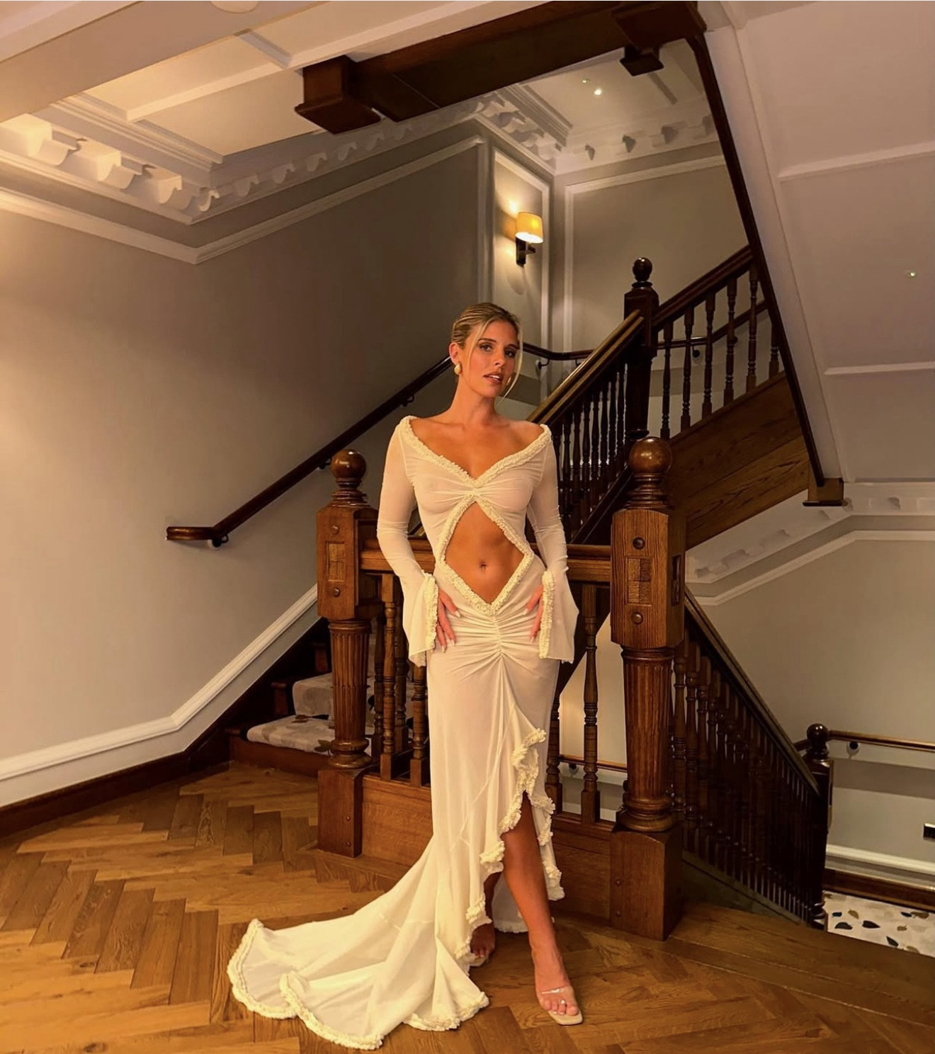 One of my favorite looks from my London #bachelorette 👰‍♀️ going to be posting all of my #bridetobe looks! #hensparty #wedding 

#LTKStyleTip #LTKWedding