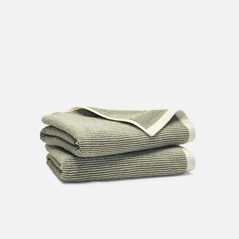 Plush Turkish Cotton Bath Towels Set of 2 | Brooklinen